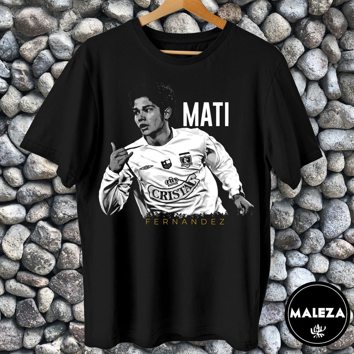 Polera Matías Fernández / El 14 de los blancos es un crack