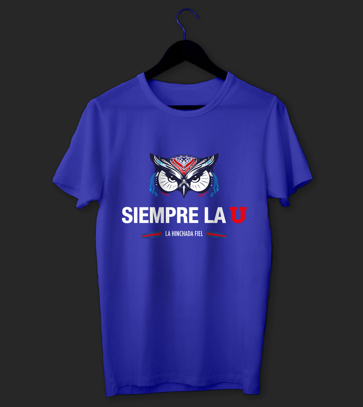 Polera Universidad de Chile / Hinchada fiel
