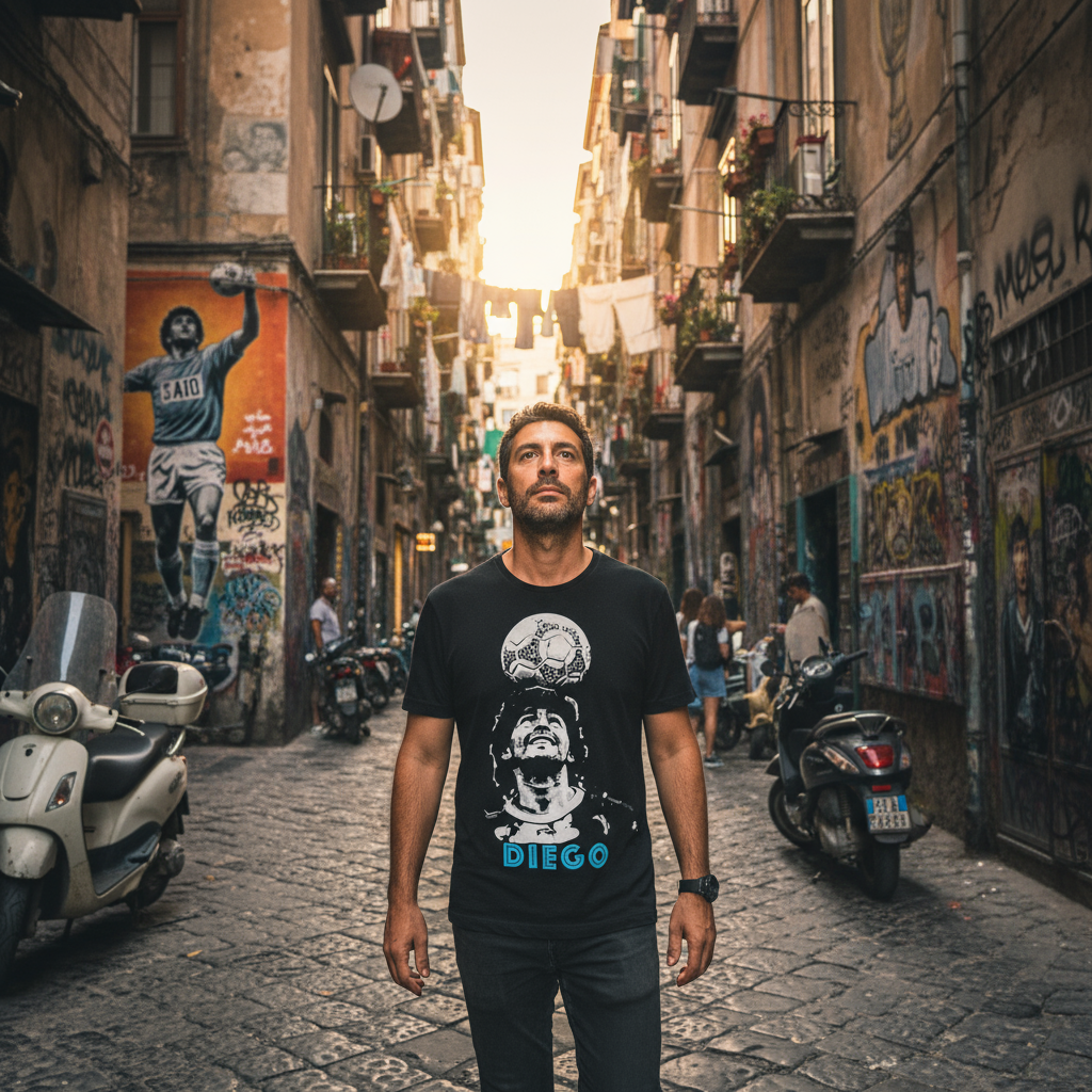 Polera Diego Maradona / Diego Eterno